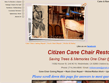 Tablet Screenshot of 4citizencane.com